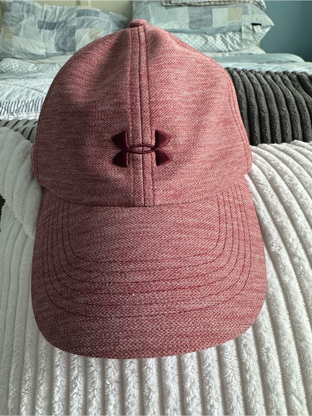 Under Armour Heathered Maroon Performance Cap
